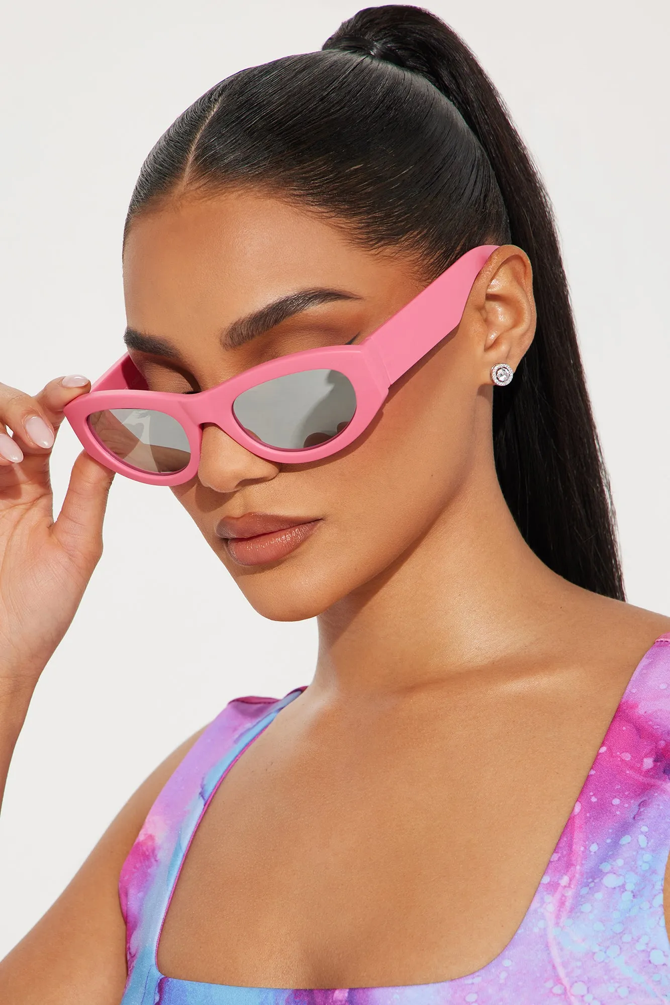 Always Fun With You Sunglasses - Pink