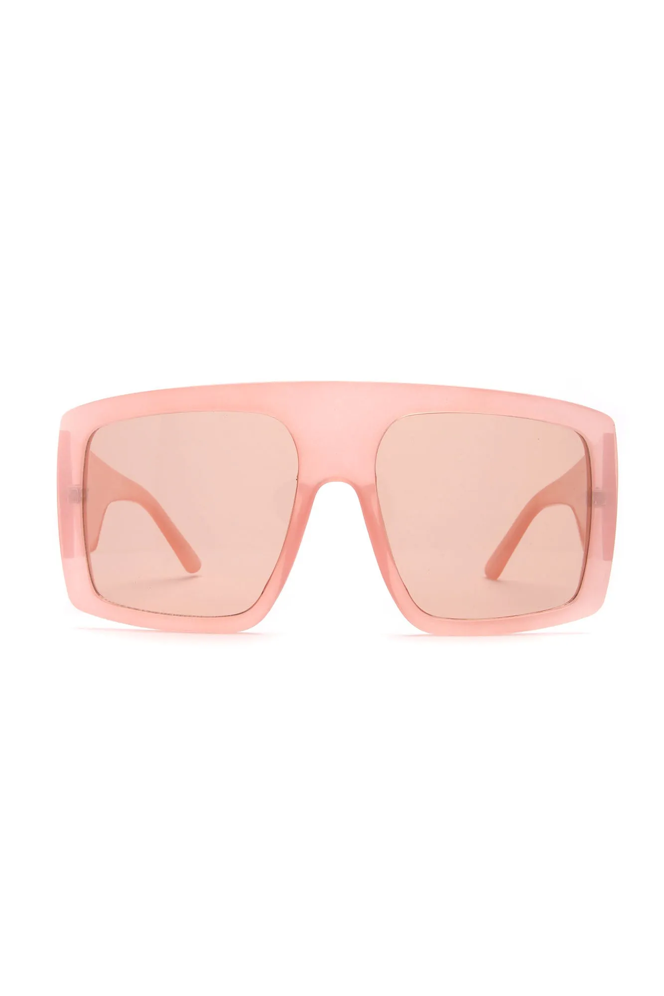 At First Sight Shield Sunglasses - Pink