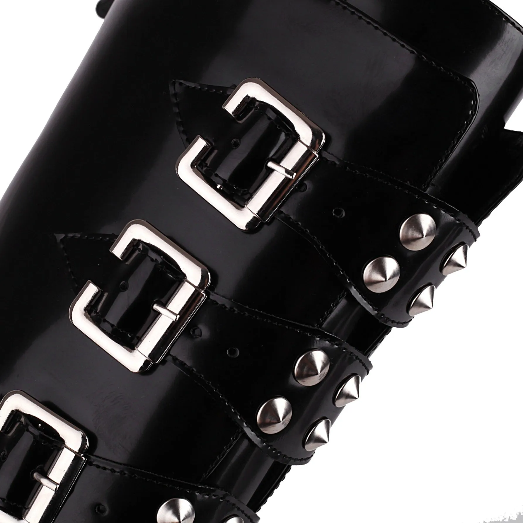 Autumn And Winter Thick Bottom High-heeled Belt Buckle