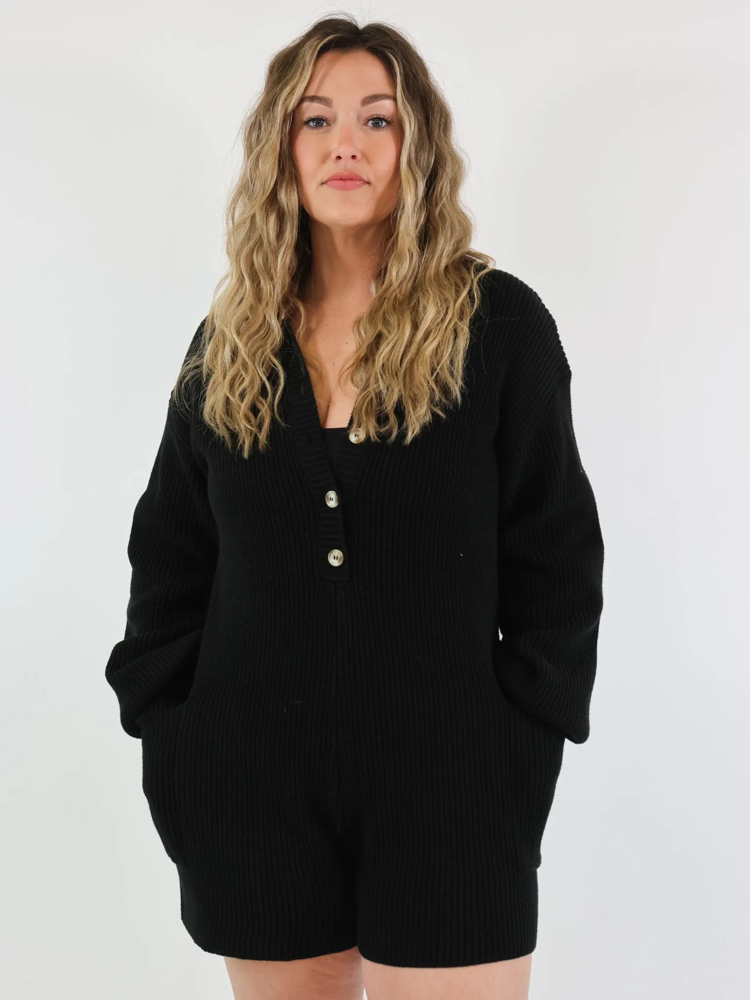 Claudia Sweater Romper
