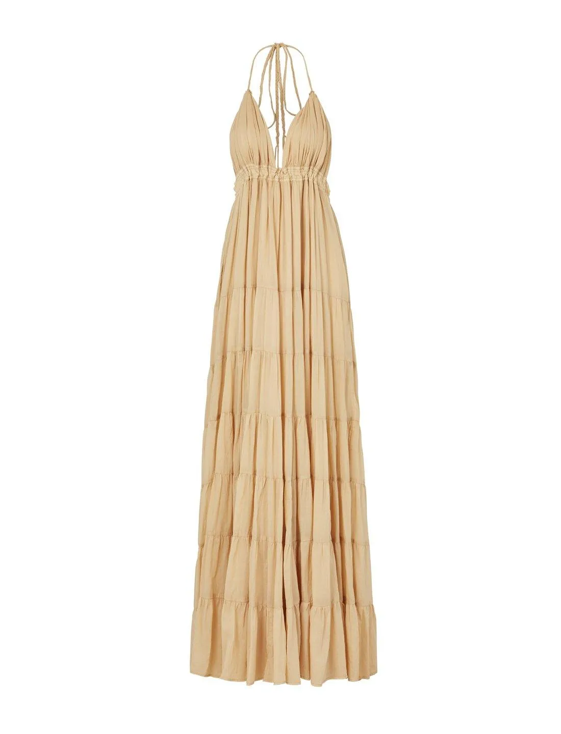 LOLA BOHEMIAN HALTER MAXI DRESS