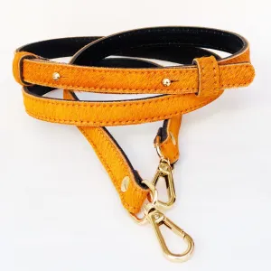 Neon Orange Statement Skinny Replacement Shoulder Bag Strap
