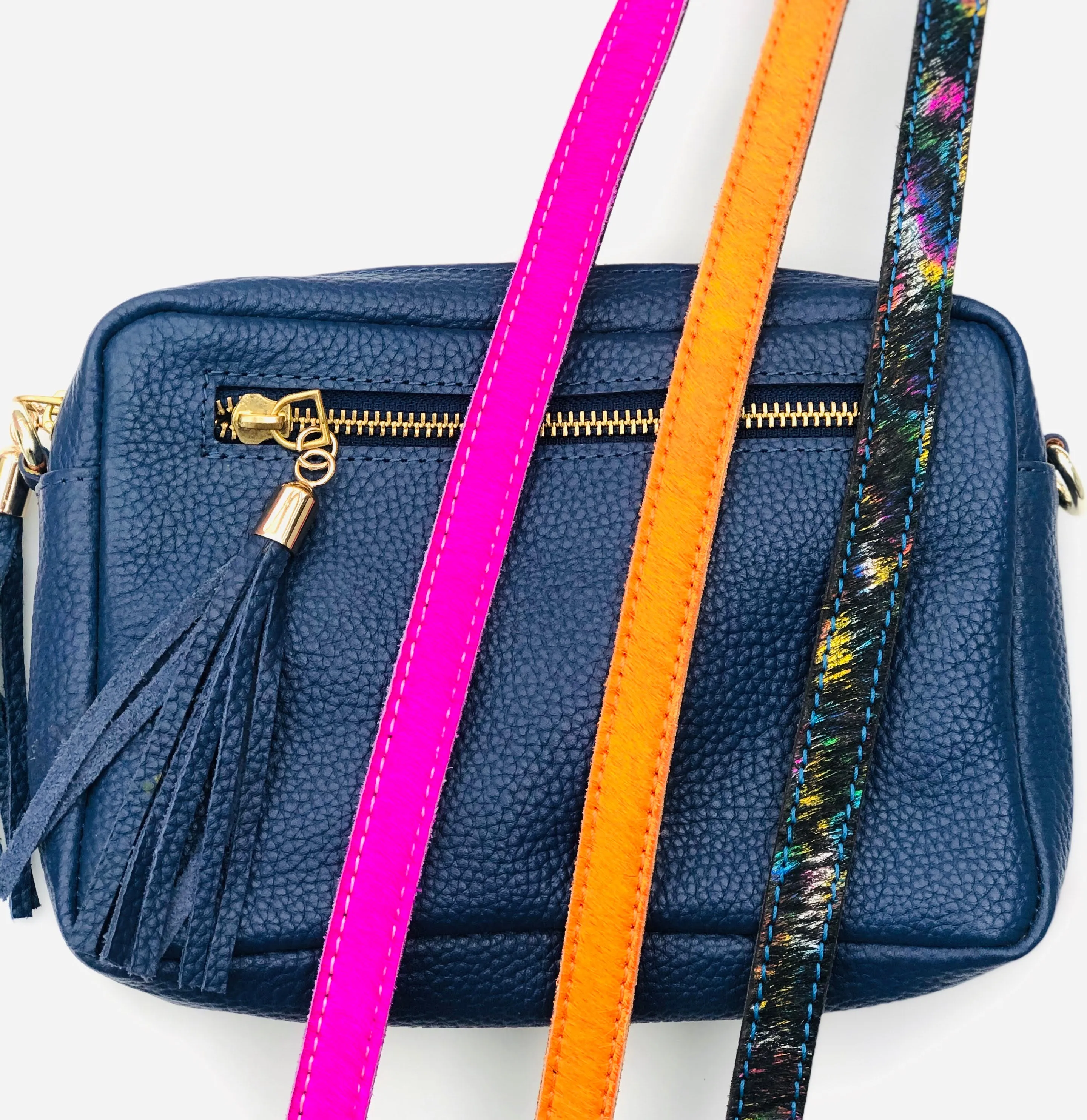 Neon Orange Statement Skinny Replacement Shoulder Bag Strap