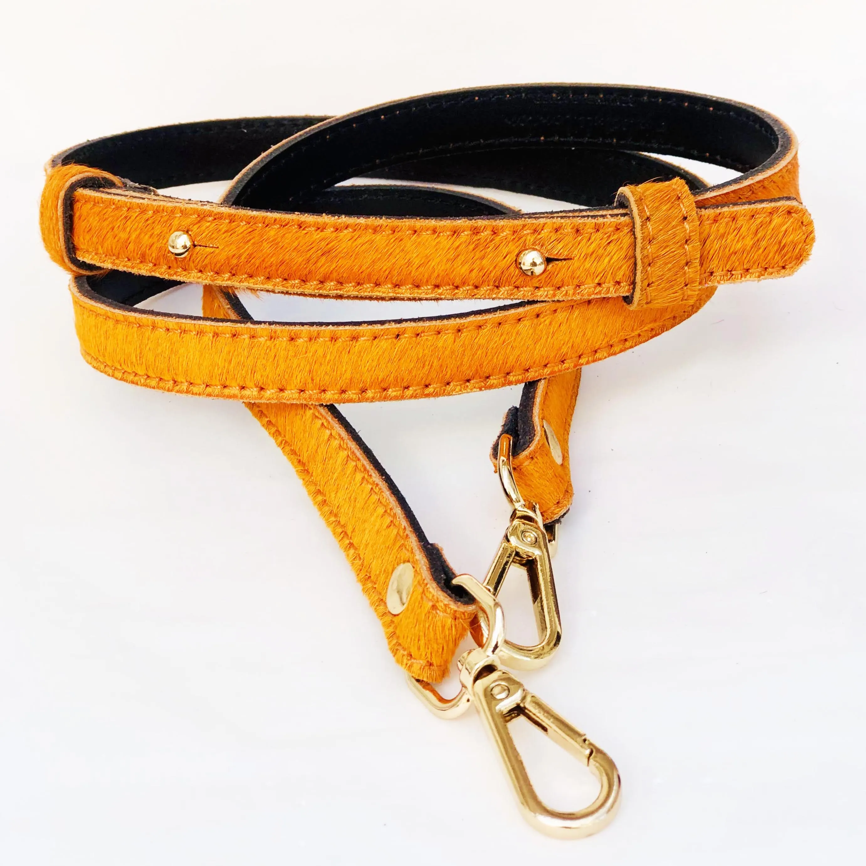 Neon Orange Statement Skinny Replacement Shoulder Bag Strap