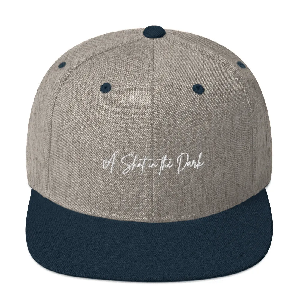 Signature Emboidered Snapback